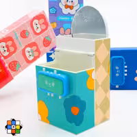 جامدادی رومیزی 2 تکه قفل دار آینه دار خرگوش