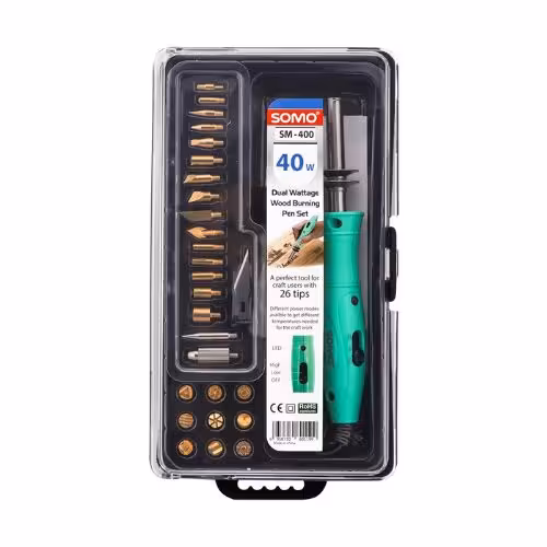 ست هویه سوخته کاری سومو 40 وات مدل SOMO SM-400