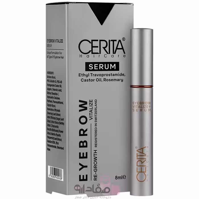 سرم تقویت ابرو سریتا 8 میلی‌لیتر | Cerita Eyebrow Strengthening Serum 8 ml