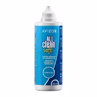محلول شستشوی لنز سافت آویزور مدل All Clean Soft حجم 350 میلی لیتر