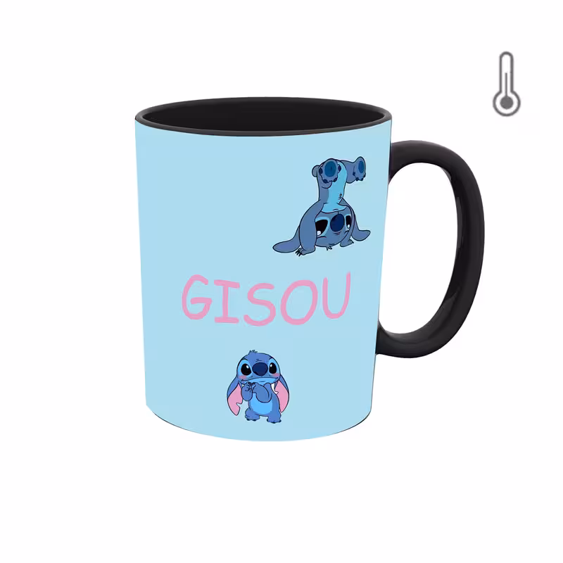 ماگ حرارتی  اسم گیسو  استیچ