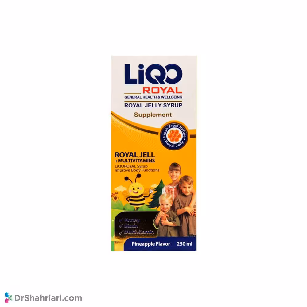 شربت لیکو رویال ژلی ابیان فارمد | 250 میلی لیتر