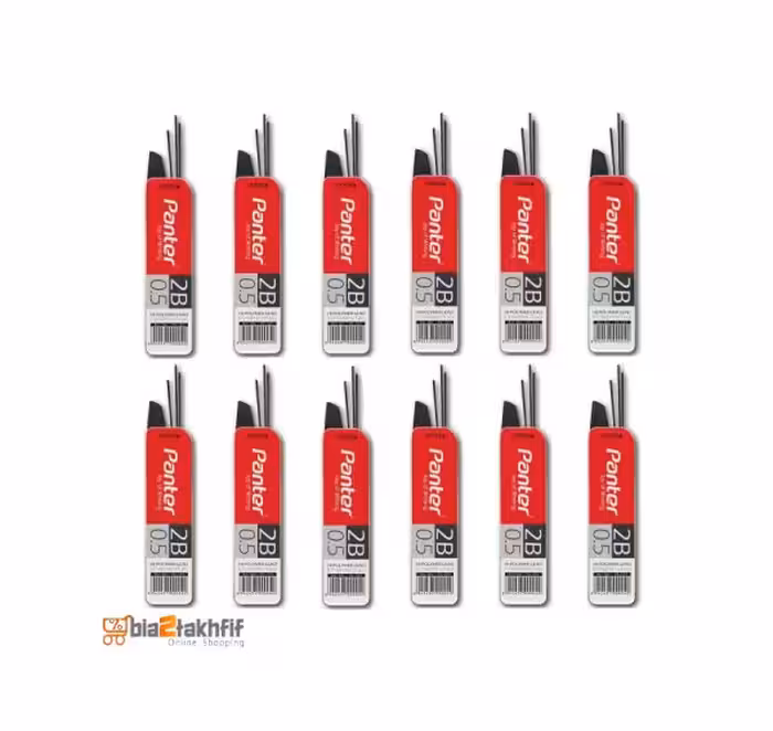 نوک مداد نوکی 0.5 میلی متری بسته 12 عددی پنتر