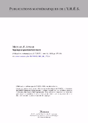 خرید و دانلود نسخه کامل کتاب Topological quantum field theory