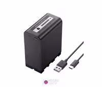 باتری قابل شارژ DBK Extra Power F970 TC 6000mAh با کابل شارژ | نگاه شاپ