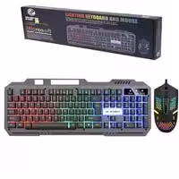 کیبورد و موس سیمدار،گیمینگ،ضدآب XP-10400K
