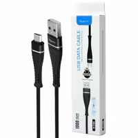 کابل میکرو یو اس بی فست شارژ Verity CB3136B 1m