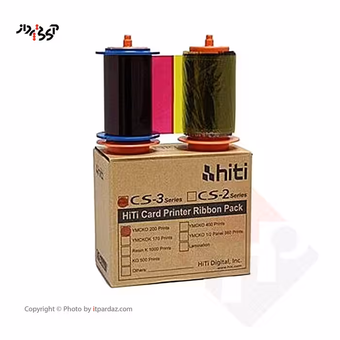 ریبون رنگی هایتی HITI CS320 YMCKO