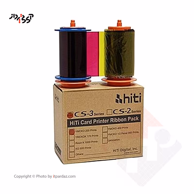 ریبون رنگی هایتی HITI CS320 YMCKO