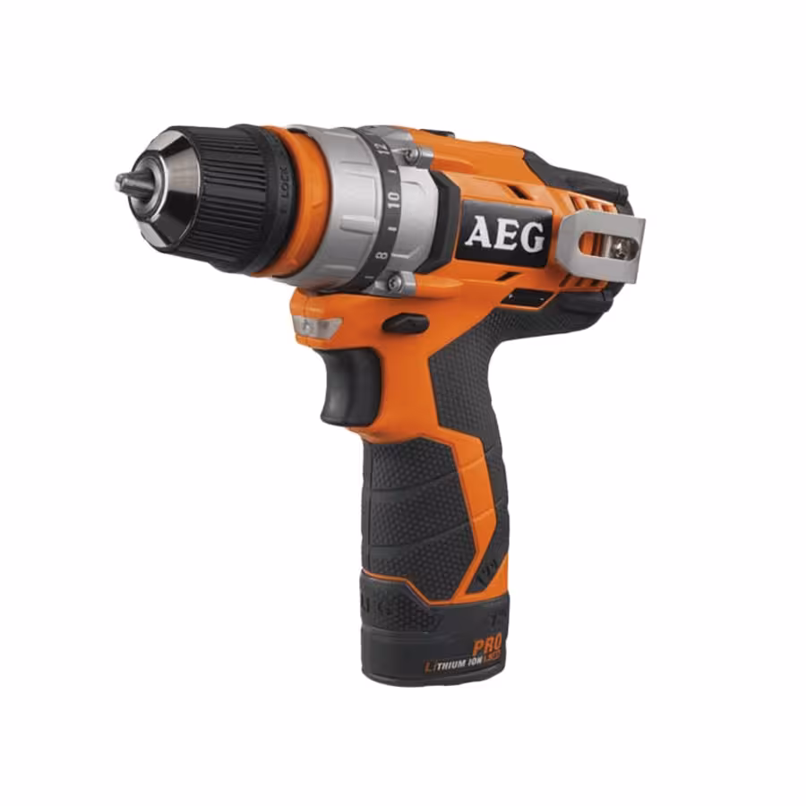 دریل پیچ گوشتی شارژی AEG BS12C2-0 (2 سرعته ، 12 ولت لیتیومی ، بدون باتری و شارژر)