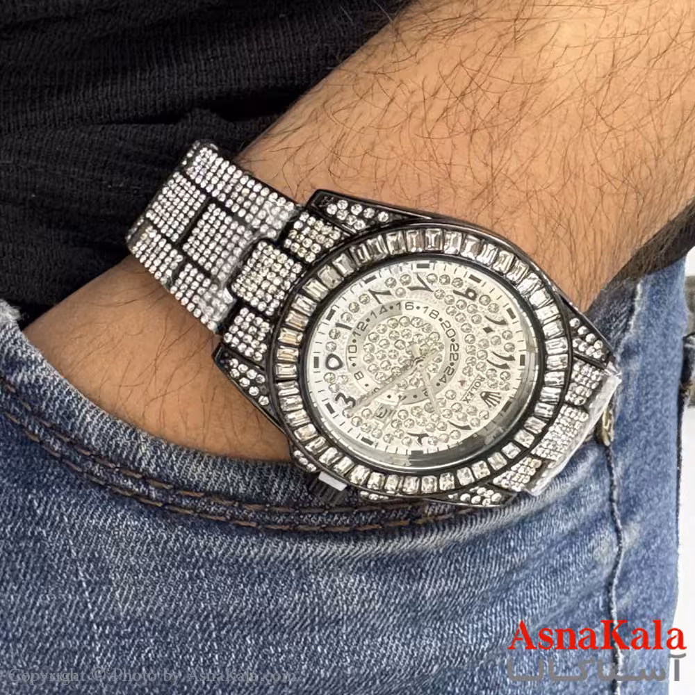 ساعت مچی مردانه برند رولکس فول نگین کد WTCH11225W