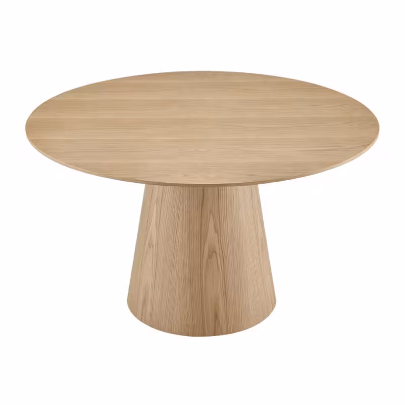 میز جلو مبلی نظری مدل اپرا قطر 60 تمام چوبی