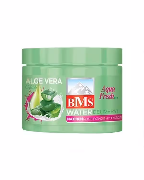 کرم مرطوب کننده دست و صورت بی ام اس BMS حاوی عصاره آلوئه ورا حجم 200ml