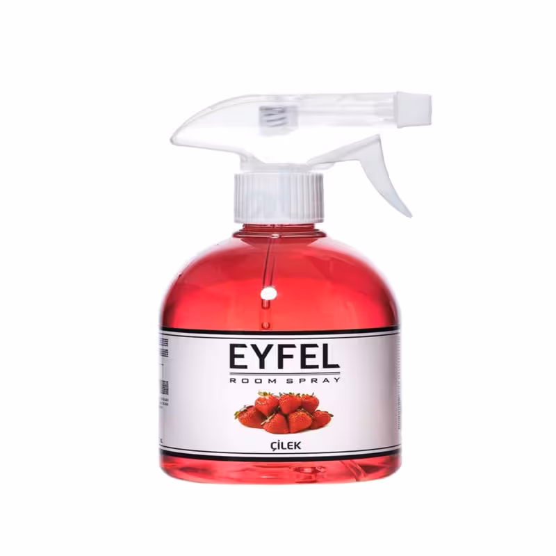 اسپری خوشبو کننده هوا EYFEL ایفل رایحه توت فرنگی Strawberry – حجم 500 میلی لیتر-اصل ترکیه(Original)