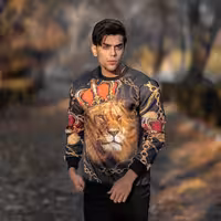 پلیور مردانه Sarvin مدل 1657