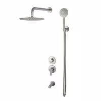 ملحقات حمام کلاس1 توکار ویوات تنسو راسان(کروم مات)