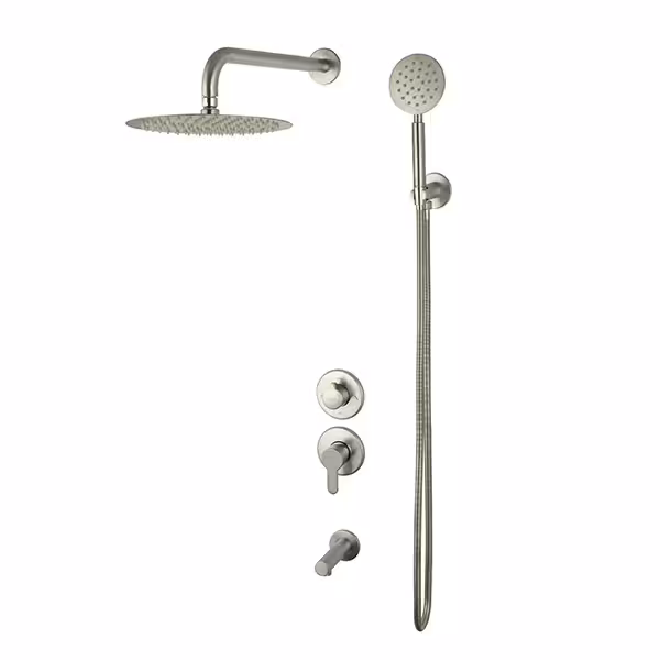 ملحقات حمام کلاس1 توکار ویوات تنسو راسان(کروم مات)