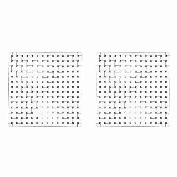 بشقاب 2 پارچه ناخمن مدل Nachtmann Bossa Nova 21 CM