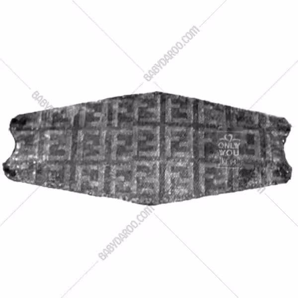 ماسک سه بعدي 4لايه طرح دار – بسته 5 عددی – mask 3D