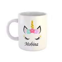 خرید ماگ-لیوان  اسم مبینا  unicorn کد 93