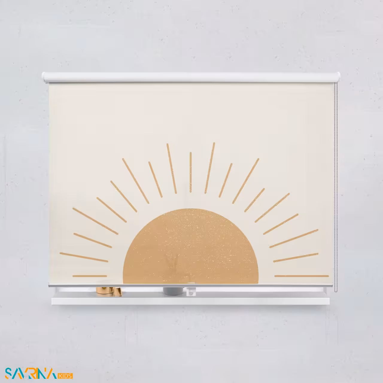 پرده شید بچگانه طرح تپه های شنی کد A3058