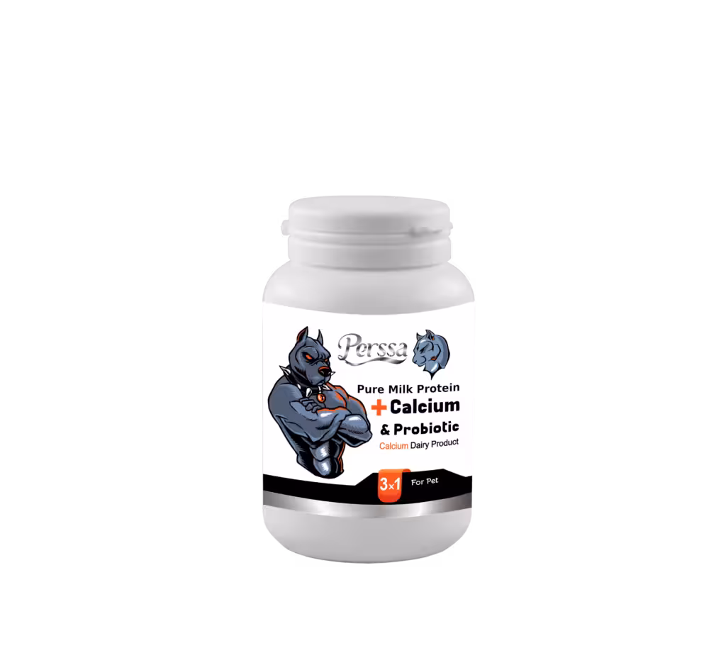 پودر مکمل کلسیم سگ و گربه پرسا