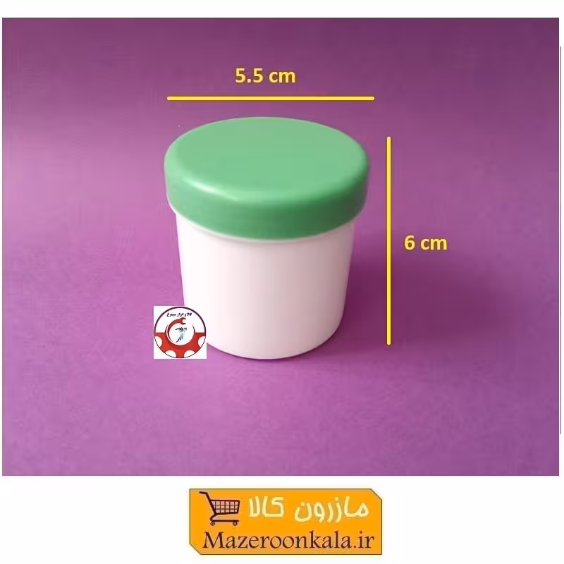ظرف و قوطی کرم و ژل در پیچ 100 گرم فروش تک و تعداد PZJ-030