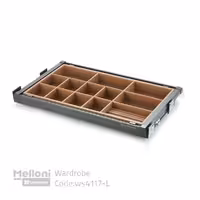 جای اکسسوری ملونی WS4117-L - یراقینو فروش یراق آلات کابینت و درب