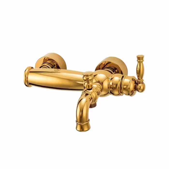 شیر دوش قهرمان مدل آنتیک طلایی