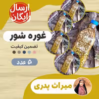 تخفیف زیاد 5 عدد غوره شور 