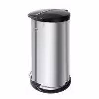 سطل زباله خانگی پدال دار برند شفق مدل NP65(رنگی)