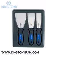 9CJ013 – ست کاردک  3 عددي با پهناي (32-50-76 ميليمتر )  کينگ توني