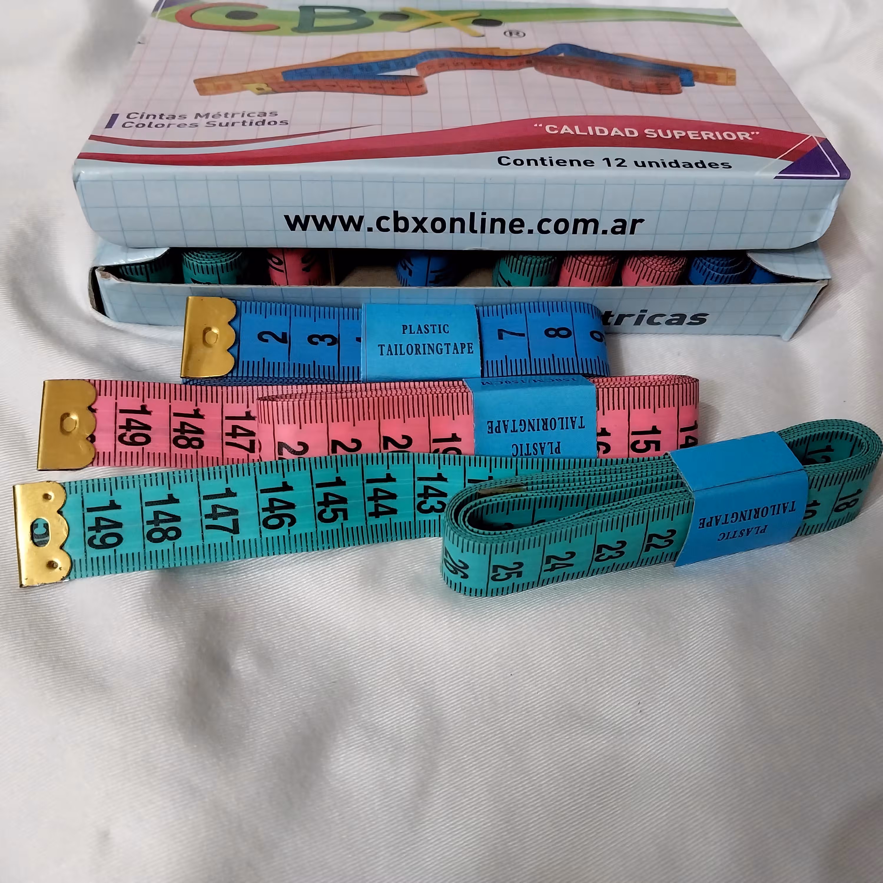 متر خیاطی پک دوازده تایی  عمده صدوپنجاه سانتیمتر عرض دوسانت جنس عالی خرازی نفیس