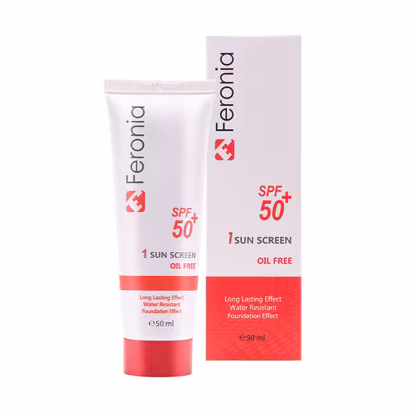 فرونیا کرم ضد آفتاب رنگی مدل 01 بژ روشن SPF50