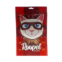 تشویقی گربه مدل چیپس سینه مرغ برند Roopel روپل 50 گرمی