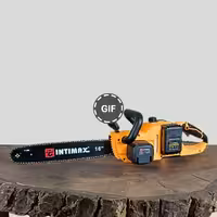 اره زنجیری شارژی 40 سانت فوق صنعتی براشلس اینتیمکس مدل 0487