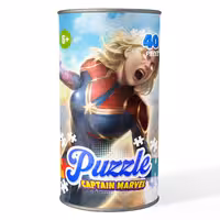 پازل 40 تکه کارتون کاپیتان مارول