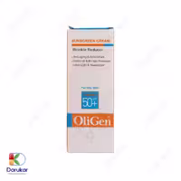 کرم ضدآفتاب و ضد چروک رنگی پوست چرب الی ژن SPF50