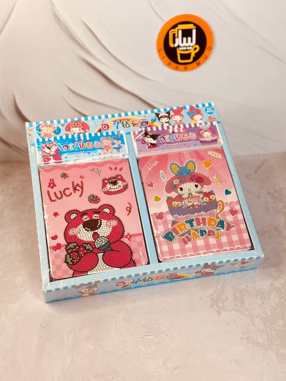 نقاشی الماسی طرح عروسکی کد 2168