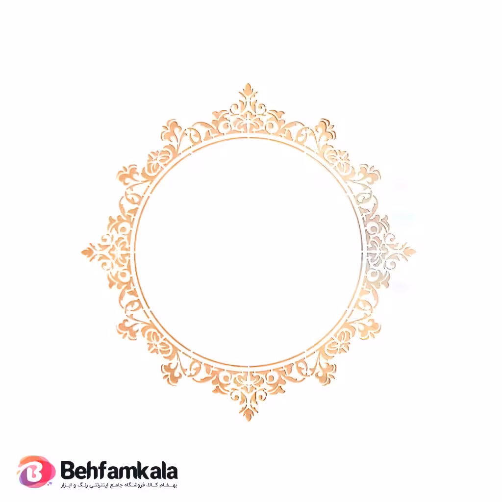 شابلون استنسیل کد M028 ابعاد 60*60
