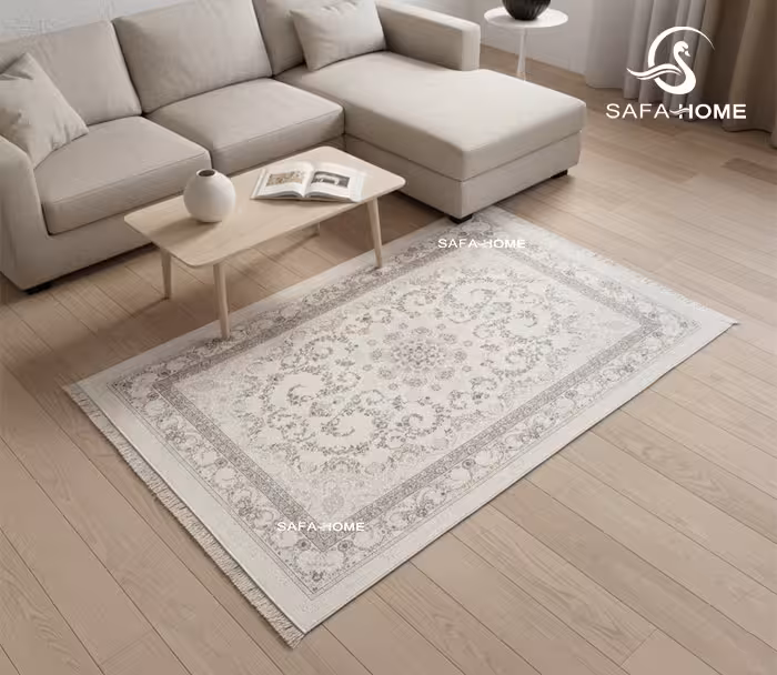 فرشینه شانل مخمل 150×100 طرح خورشید