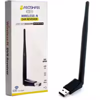 کارت شبکه بیسیم آنتن بلند متصل  mbps 1200 Anoshan A-22