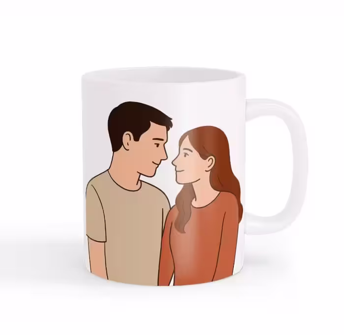 ماگ طرح زوج عاشق 049