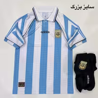 تیشرت و شورت اول آرژانتین 1997 سایز بزرگ