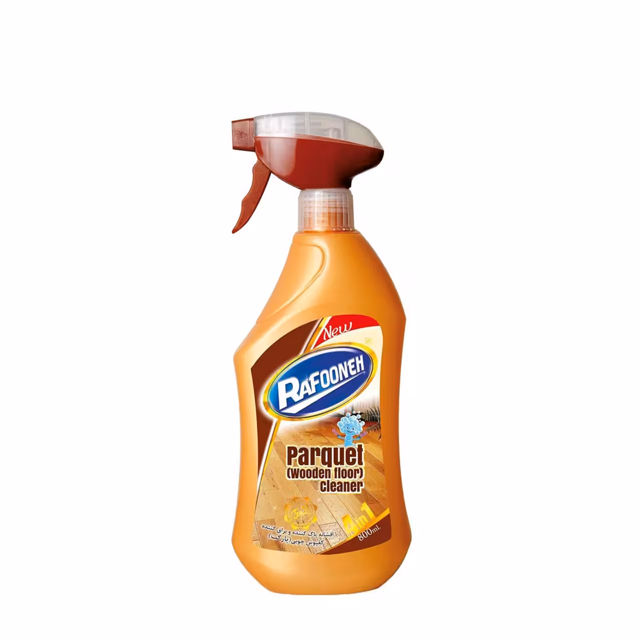 اسپری پاک کننده کفپوش چوبی رافونه 800 میلی لیتری