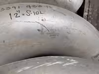 زانو 12 اینچ  90 درجه رده 10 مانیسمان از جنس  A 815 / WP 316 316L