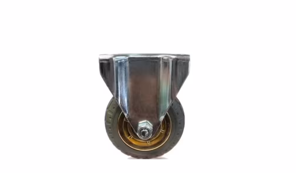 چرخ پلی آمید طلایی ثابت قطر 100 میلی متر