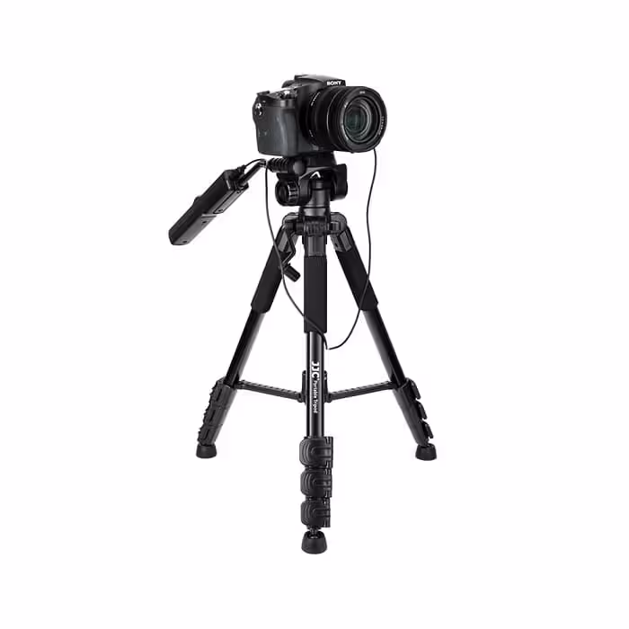 سه پایه با ریموت فیلمبرداری جی جی سی مدل TP-F2SE