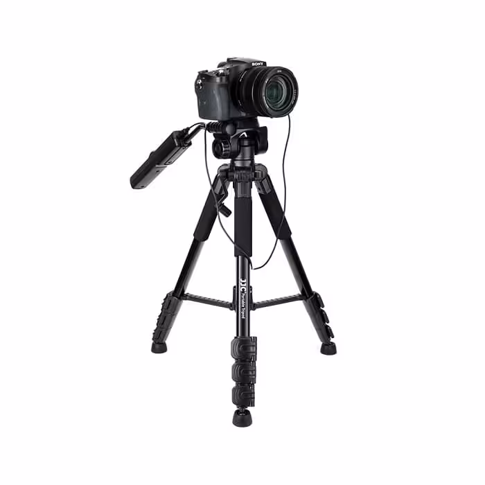سه پایه با ریموت فیلمبرداری جی جی سی مدل TP-F2SE