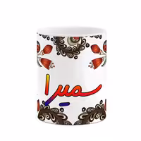 خرید ماگ-لیوان   اسم سمیرا  سنتی گل و بته کد mgh45646